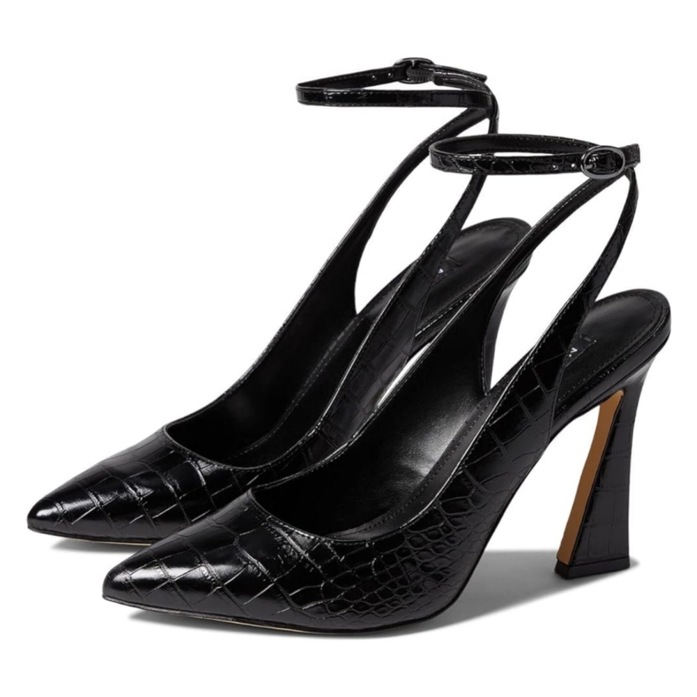 NINE WEST Ankle Strap Dress Pumps sz 9